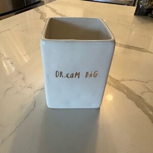 Rae Dunn Artisan Collection White Ceramic Piece